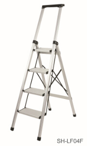 Step Stool Foldable Aluminum Ladder (SH-LF04F)