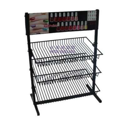 Wholesale Nail polish display stand nail polish floor standing racks display