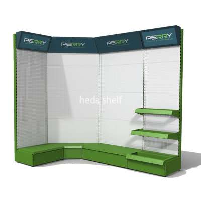 Customized display rack peg backboard hardware tools display rack garden tool storage rack