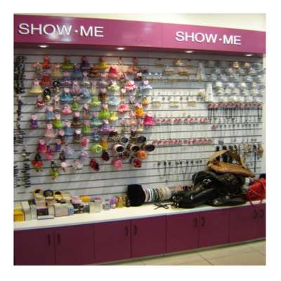 Wall Mounted metal Boutique Display racks