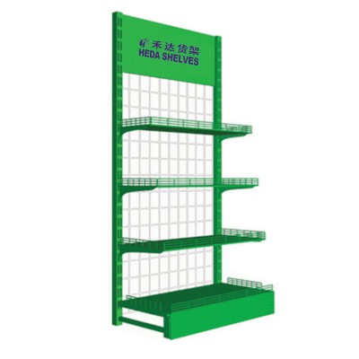 Supermarket Steel Display Wire Shelves Wire Mesh Shelves