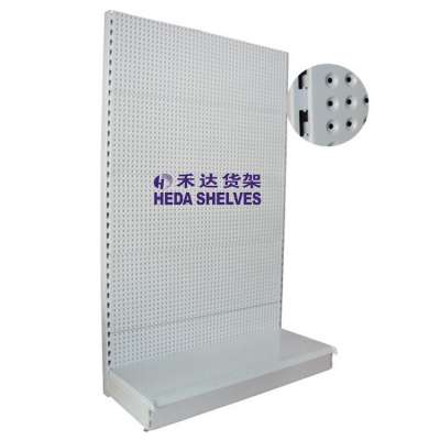 custom Pegboard heavy duty Supermarket Display Shelf guangzhou