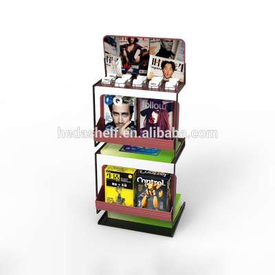 Commercial magazine rack, magazine display rack, outdoor newspaper stand