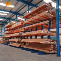 Storage industrial heavy duty cantilever stackable pallet racks for factory