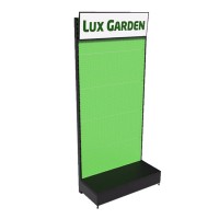 Green color Hardware store display rack hardware tools display stand